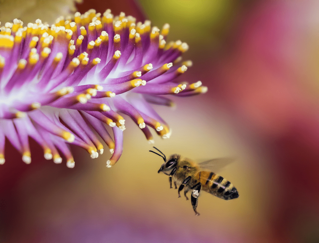 A honeybee