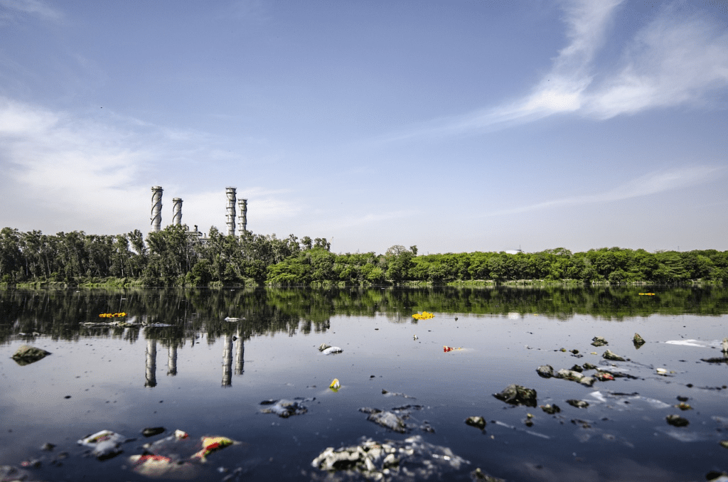 water pollution by industrial wastage