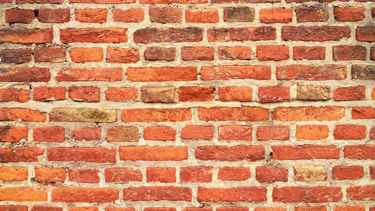 A brick wall