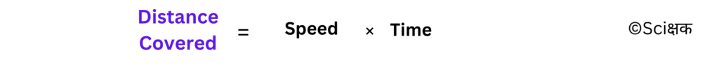 Total distance covered formula